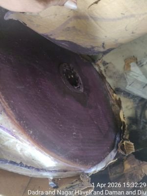 Damaged Stock of Polymide Films